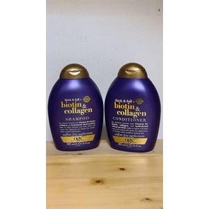 BodyBeautyCosmetics - Ogx - shampoo & conditioner - biotin en collagen