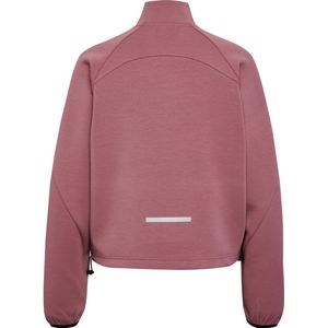Hummel - hmlTECH FLEECE WOMEN BOXY - Dames Sweatshirt - Halve Rits - Ruime Snit