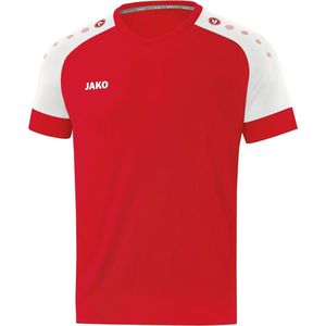 Jako Sportshirt - Maat 116  - Unisex - rood,wit