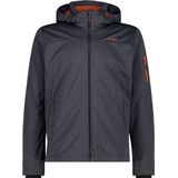 Cmp - Zip Hood 39A5027M - Softshelljack - Zwart - 3XL - Man