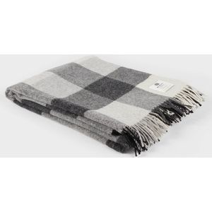 McNutt - Geblokt - Wollen Plaid - Grijs