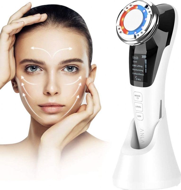 Anlan Gezichtsmassageapparaat 01-Adry11-001 Ultrasonisch Voor Rimpelsvermindering