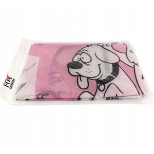 Fox Kinder Kapperscape Roze - Antistatisch en Verstelbaar