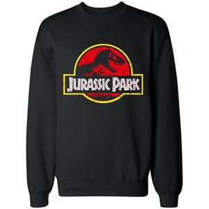 Jurassic Park Logo Heren Sweatshirts - zwart - S