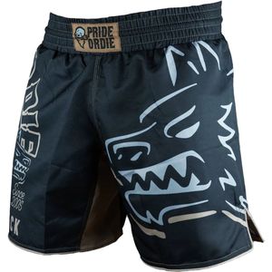 PRiDEorDiE Fight Short Leading the Pack Zwart - XXXL