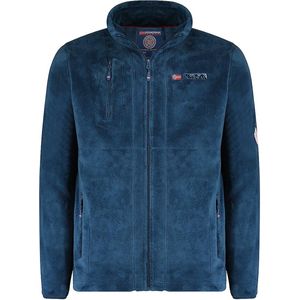 Geographical Norway Fleece Vest Upload Met Rits Heren Blauw - XL