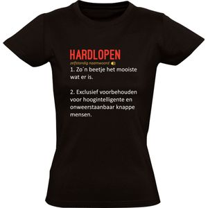 Hardlopen Dames T-shirt - rennen - sporten - grappig - shirt - casual