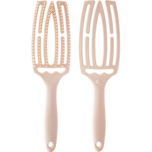 Haarborstel - Antiklit - Haarborstel - Detangle Brush - Kappers Borstel - Ontwarrend Haar - Haar Borstel - Ivoor