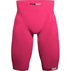 Knapman Zoned Compression Short 45% Roze | Compressiebroek (Liesbroek) voor Heren | Maat S