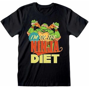 Teenage Mutant Ninja Turtles I´m On The Ninja Diet Heren T-shirt - zwart - S