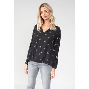 Deeluxe - Malicia - Blouse - Zilver - Dameshemd