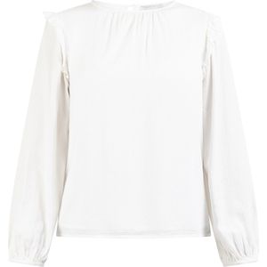 usha Klassieke blouse met lange mouwen nowles