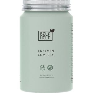Bela Hela Enzymen Complex - 60 vegetarisch capsules - duurzame aluminium verpakking