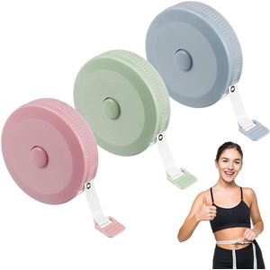 3pcs tape measure - tape measure body 200cm - tape measure sewing supplies - body label - cutting tape centimeter tape measure - double-sided tape measure - meten van lengte - taille meten