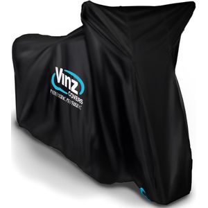 VINZ Motorhoes / Scooterhoes in 4 maten | 210D Oxford Waterdicht | Inclusief Opbergtas | Gesealde Naden | Voor Binnen en Buiten | Universeel