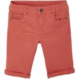 Vertbaudet - Bermuda - Effen of Gestreept - Canvas - Katoen