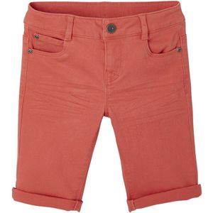 Vertbaudet - Bermuda - Effen of Gestreept - Canvas - Katoen