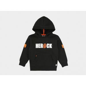 Herock KIDS Enki Sweater met Kap Zwart 134/140