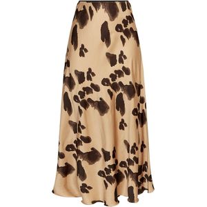 MSCH COPENHAGEN - Clarette Irida - A-lijn Rok - Chocoladebruin / Cappuccino