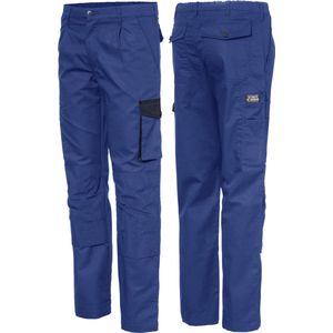 Ultimate Workwear - Werkbroek SHAWN - polykatoen - lichtgewicht tweekleurig Blauw (Kobalt/Royal Blue)/Blauw (Marine/Navy)