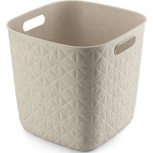 Curver Softex Opbergmand Cube – 15L - Krijtwit