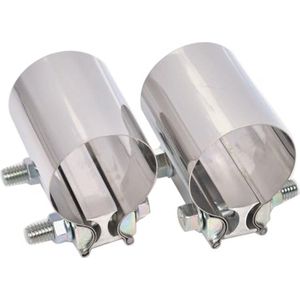 Uitlaatklemmen 2 inch RVS Band Klem voor Uitlaatsystemen (2 stuks)