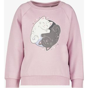 Name It meisjes trui roze met katten - Maat 98