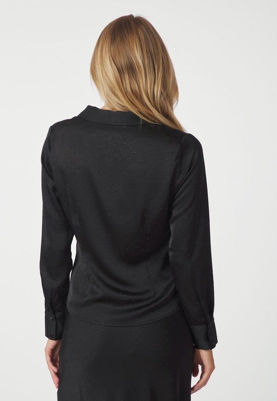 Neo Noir - Christy Heavy Sateen - Shirt - Wit