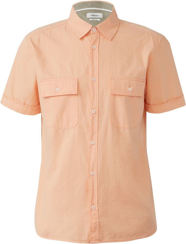 Overhemd - Katoen - Korte Mouwen - Kent-kraag