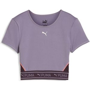 Puma - Strong - T-shirt - Paars - Korte Mouwen