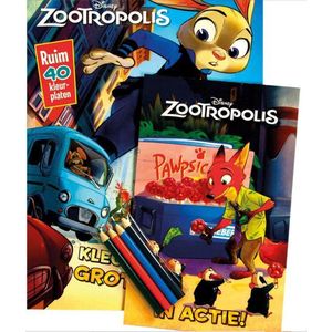 Rebo Productions Disney Zootropolis Activiteitenboek