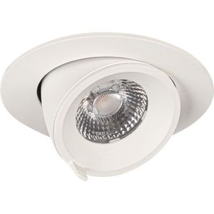 Inbouwspot Banaan Rond Wit 6.5Watt Led IP40