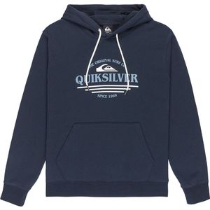 Quiksilver - Screen Classic - Sweatshirt - Blauw - Hoodie voor Heren