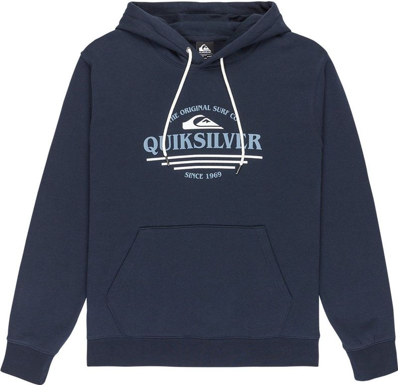 Quiksilver - Screen Classic - Sweatshirt - Blauw - Hoodie voor Heren