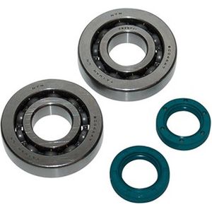 Krukas Lager + keerringset Peugeot 2takt set