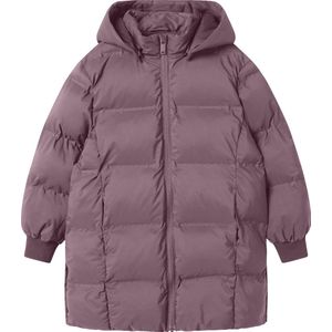 Name it winter winterjas meisjes - paars - puffer, lang - NkfMusk