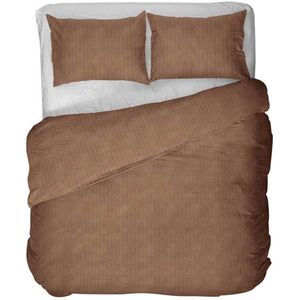 Kayori Kiki Dekbedovertrek - Extra breed - 260x200/220 cm - Terra