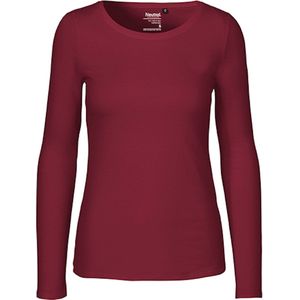 Neutral Ladies´ Long Sleeve T-Shirt NE81050 - Bordeaux - XS