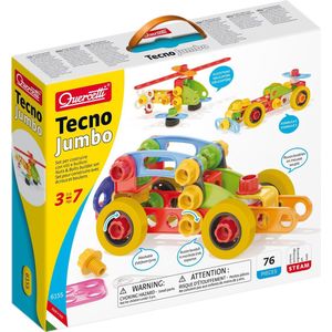 Quercetti Tecno Jumbo Bouwpakket Junior 72-delig