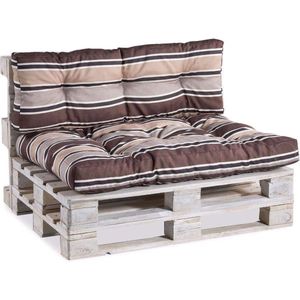 Inovra ® Tuinbank Zitkussen Met Comfortabele Vulling Voor Optimaal Buitenplezier, Verschillende Kleuren En Maten Verkrijgbaar