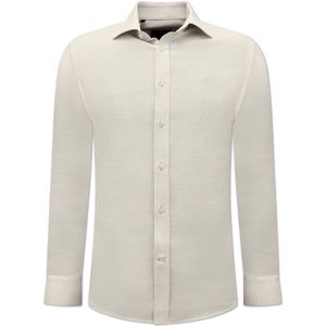 Gentile Bellini - Oxford - Overhemd - Wit - Slim Fit