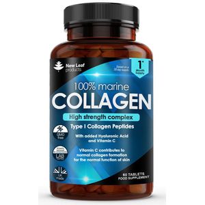 KrachtHuis Van Wellness - Marine Collageen - Met Hyaluronzuur - 1200 mg
