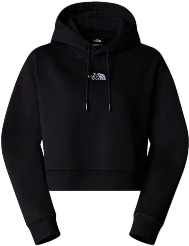 The North Face - Essential Crop Hoodie - TNF Black - Dames Hoodie