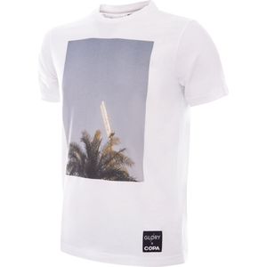 COPA - Glory Floodlights & Palmtrees T-Shirt - Mannen - Wit - XS