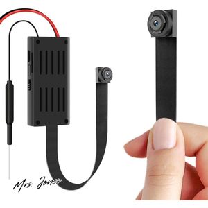 Mrs. Jones Mini-bewakingscamera 4K kleine bewegingsdetectie camera's videocamera voor thuis kantoor woningen veiligheid .