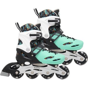 Suotu Inline Skates - Verstelbare - lichtgevende wielen - Maat 34-37
