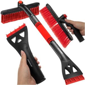 PREMIUM Telescopische IJskrabber - Multifunctionele Sneeuwborstel - Winter Auto Accessoires - 80 tot 95 cm