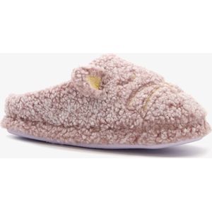 Thu!s dames pantoffels roze konijn - Maat 36 - Sloffen