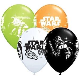 Star Wars ballonnen 6 stuks