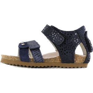 Sandalen | Meisjes | Marino | Leer | Shoesme | Maat 27